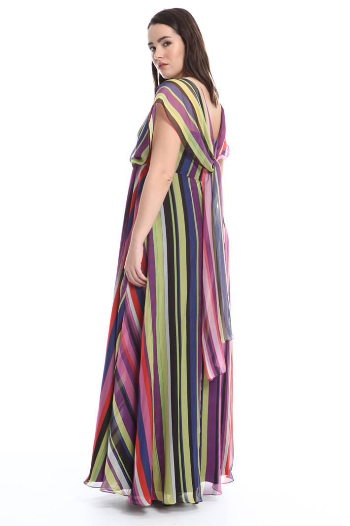 Abito lungo in georgette Intrend Abito lungo in georgette Intrend