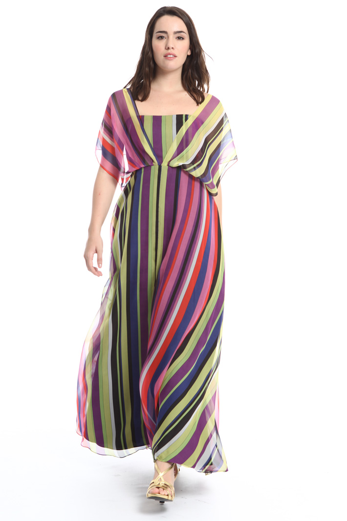 Abito lungo in georgette Intrend Abito lungo in georgette Intrend