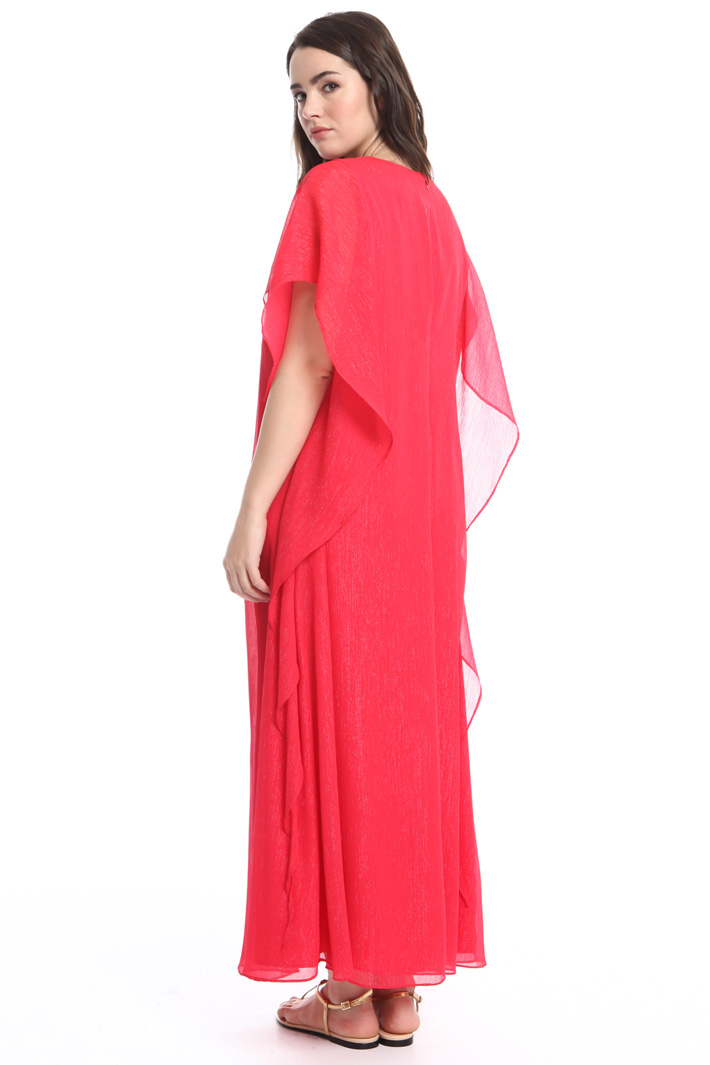 Abito lungo in creponne lurex Intrend Abito lungo in creponne lurex Intrend