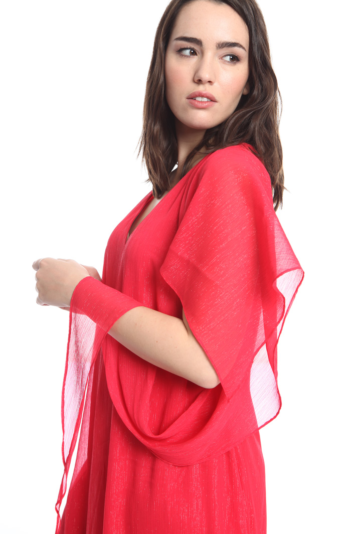 Abito lungo in creponne lurex Intrend Abito lungo in creponne lurex Intrend