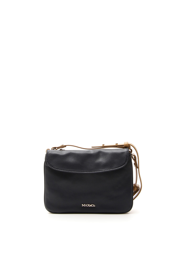 Two-tone leather pochette Diffusione Tessile Two-tone leather pochette Diffusione Tessile
