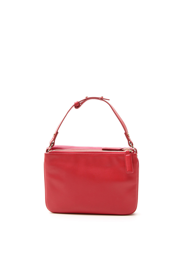 Two-tone leather pochette Diffusione Tessile Two-tone leather pochette Diffusione Tessile