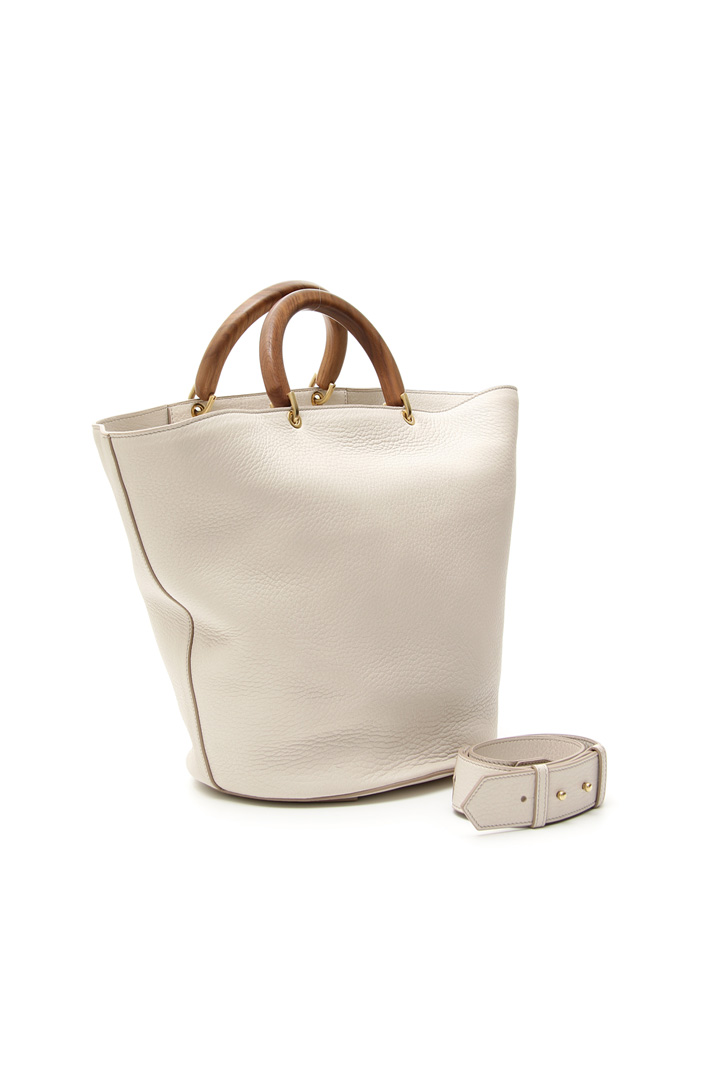 Wood handle bag Diffusione Tessile Wood handle bag Diffusione Tessile
