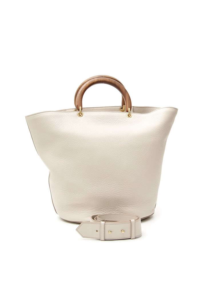 Wood handle bag Diffusione Tessile Wood handle bag Diffusione Tessile