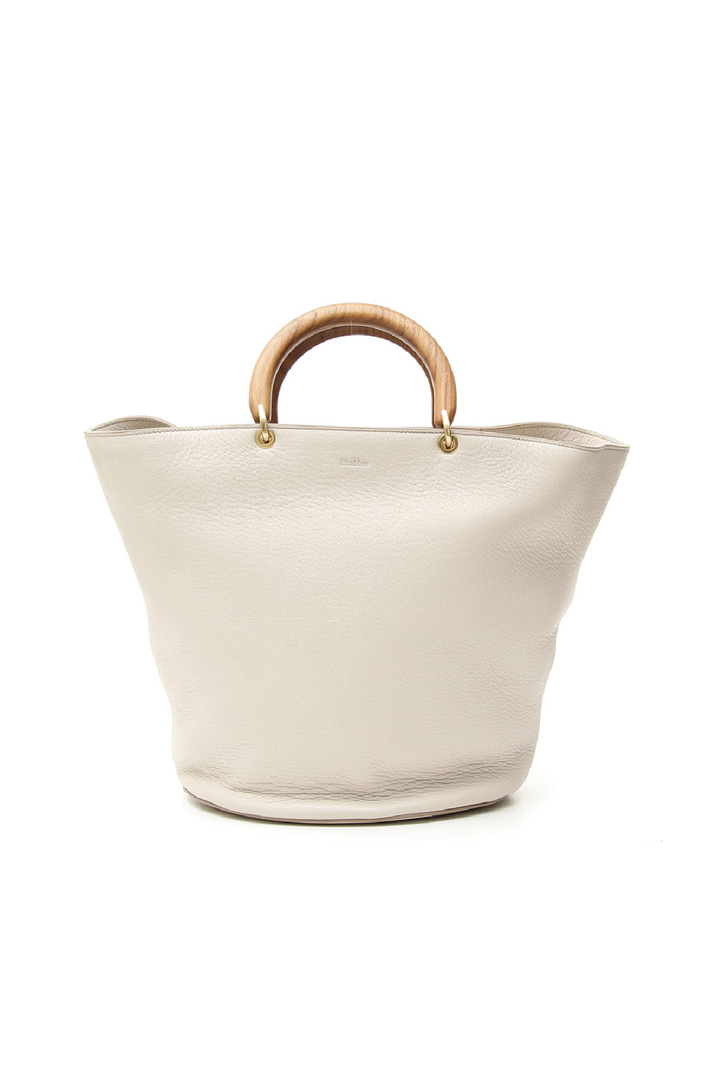 Wood handle bag Diffusione Tessile Wood handle bag Diffusione Tessile