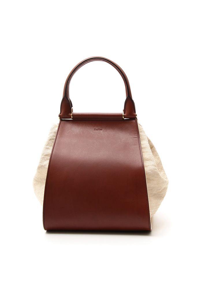 Leather and cotton bag Diffusione Tessile Leather and cotton bag Diffusione Tessile