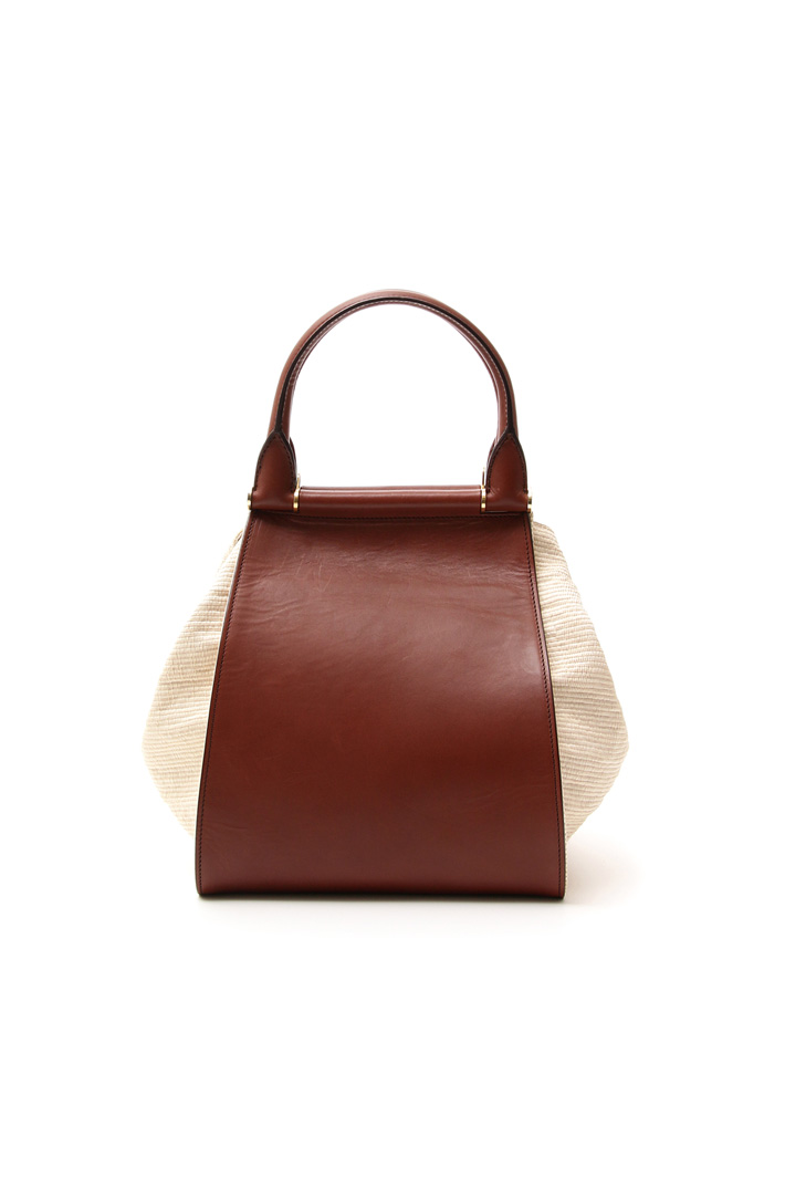 Leather and cotton bag Diffusione Tessile Leather and cotton bag Diffusione Tessile