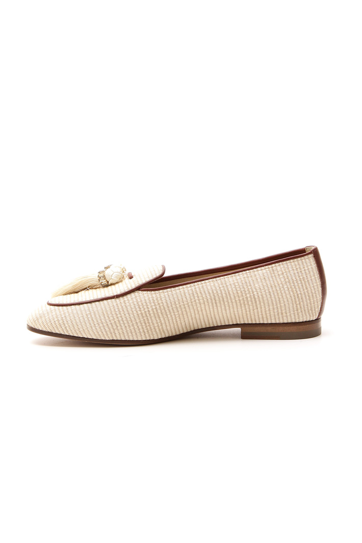 Moccasin with tassels Diffusione Tessile Moccasin with tassels Diffusione Tessile