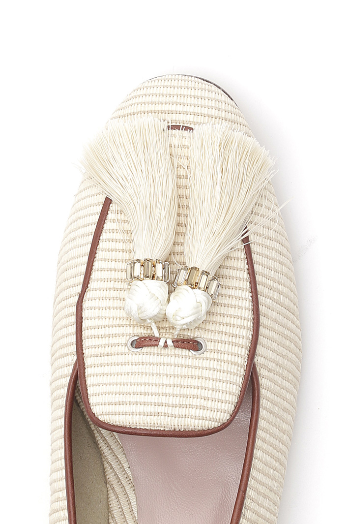 Moccasin with tassels Diffusione Tessile Moccasin with tassels Diffusione Tessile