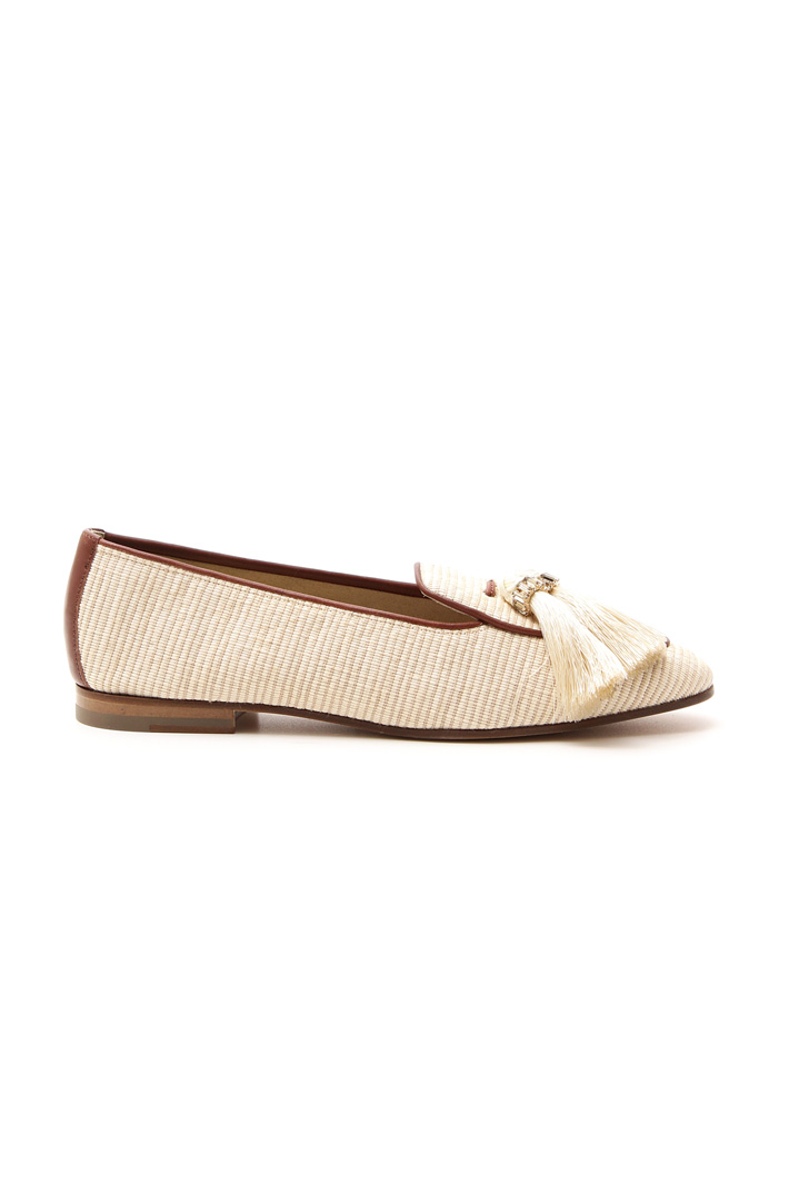 Moccasin with tassels Diffusione Tessile Moccasin with tassels Diffusione Tessile