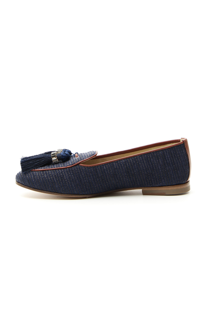 Moccasin with tassels Diffusione Tessile Moccasin with tassels Diffusione Tessile