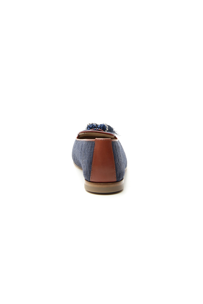 Moccasin with tassels Diffusione Tessile Moccasin with tassels Diffusione Tessile