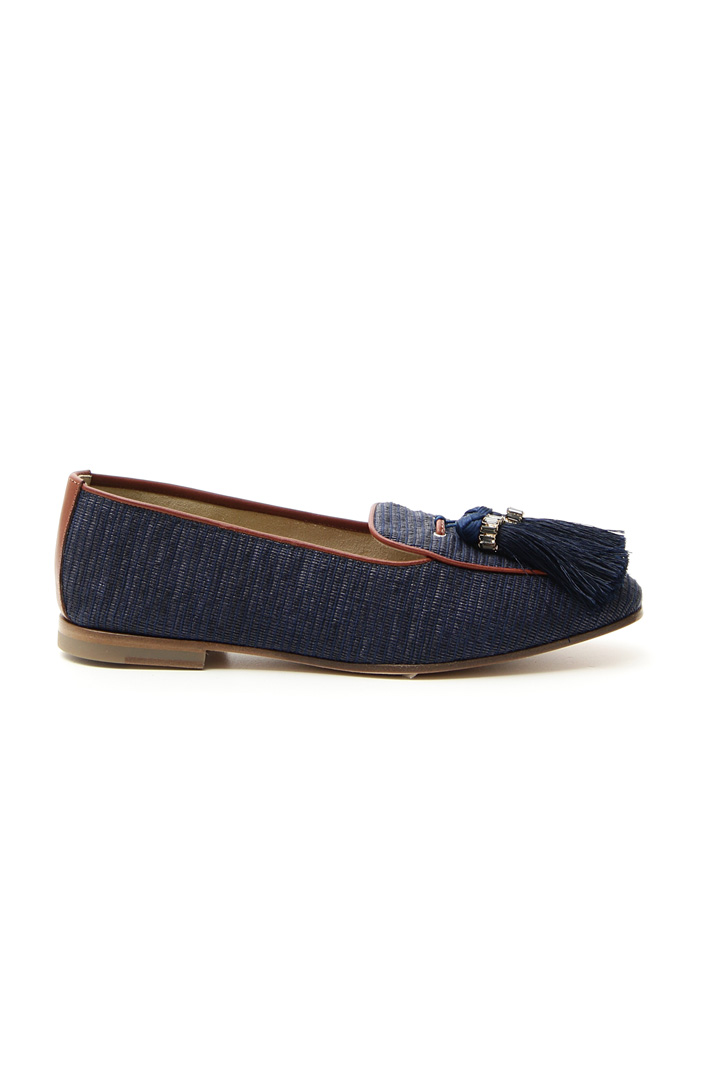 Moccasin with tassels Diffusione Tessile Moccasin with tassels Diffusione Tessile