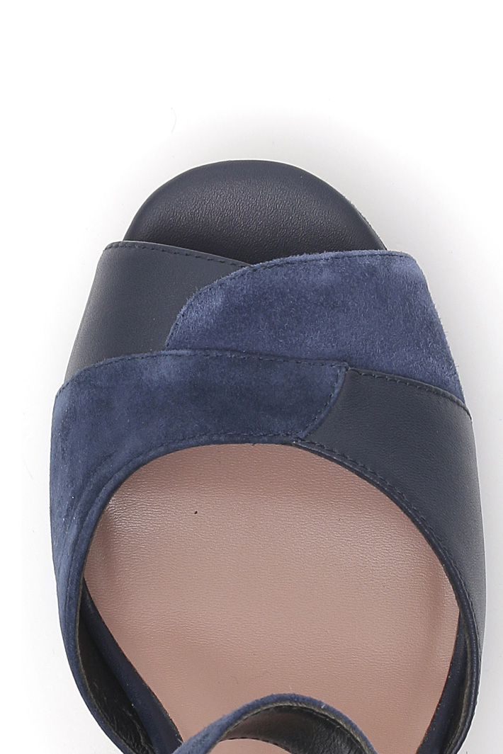 Suede leather sandals Diffusione Tessile Suede leather sandals Diffusione Tessile
