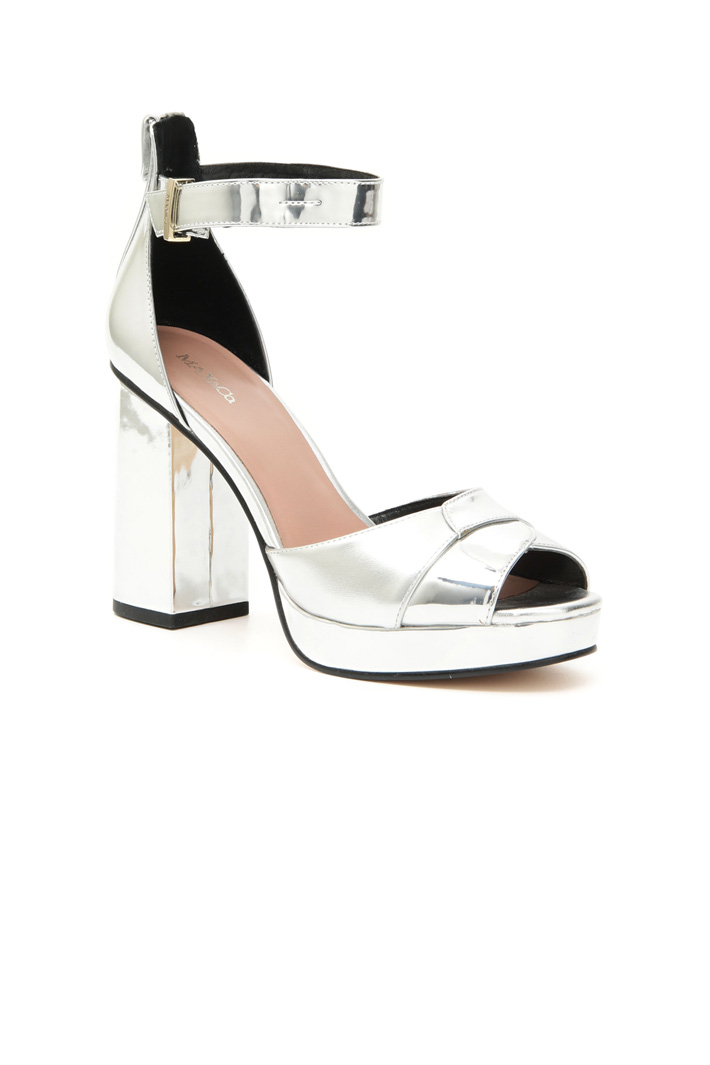 Laminated finish sandals Diffusione Tessile Laminated finish sandals Diffusione Tessile