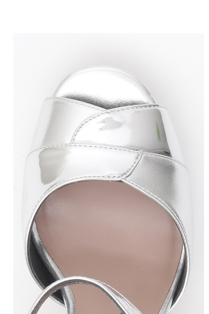 Laminated finish sandals Diffusione Tessile Laminated finish sandals Diffusione Tessile