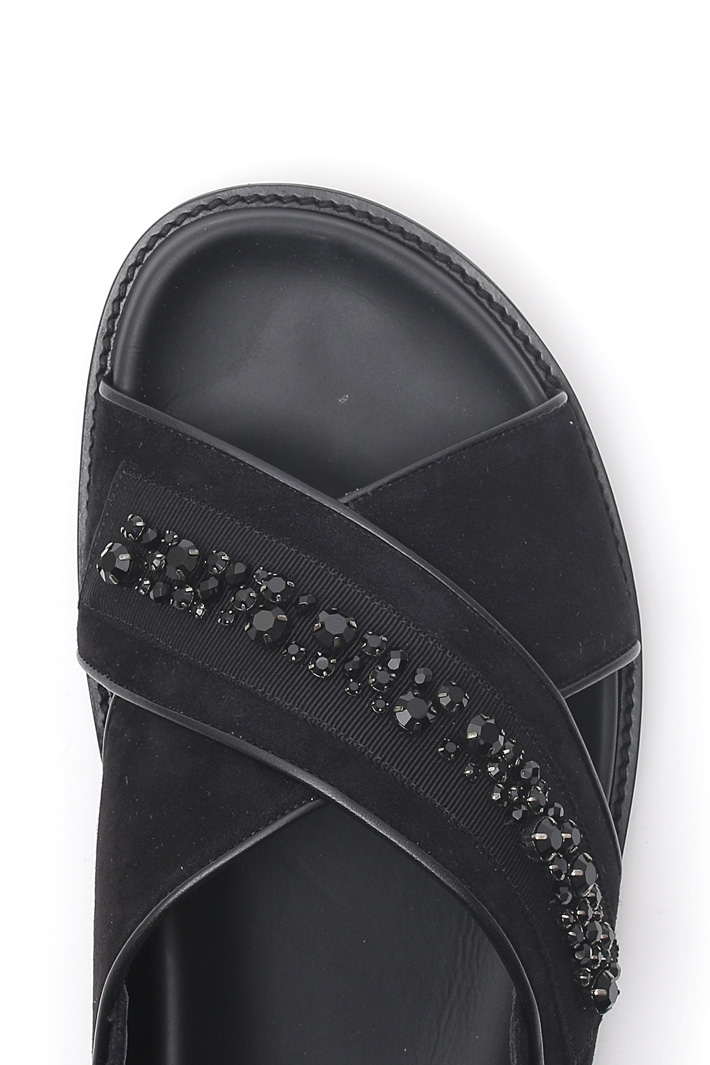 Jewel embroidery sandals Diffusione Tessile Jewel embroidery sandals Diffusione Tessile
