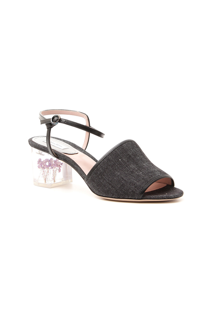 Sheer heel sandals Diffusione Tessile Sheer heel sandals Diffusione Tessile