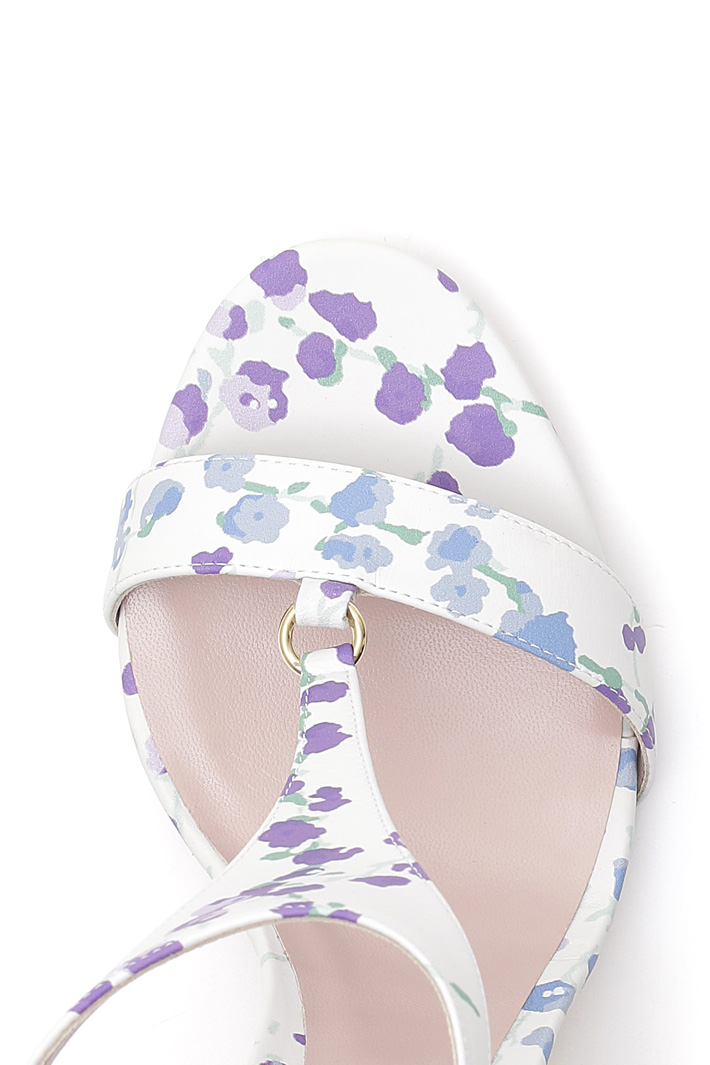 Printed leather sandals Diffusione Tessile Printed leather sandals Diffusione Tessile