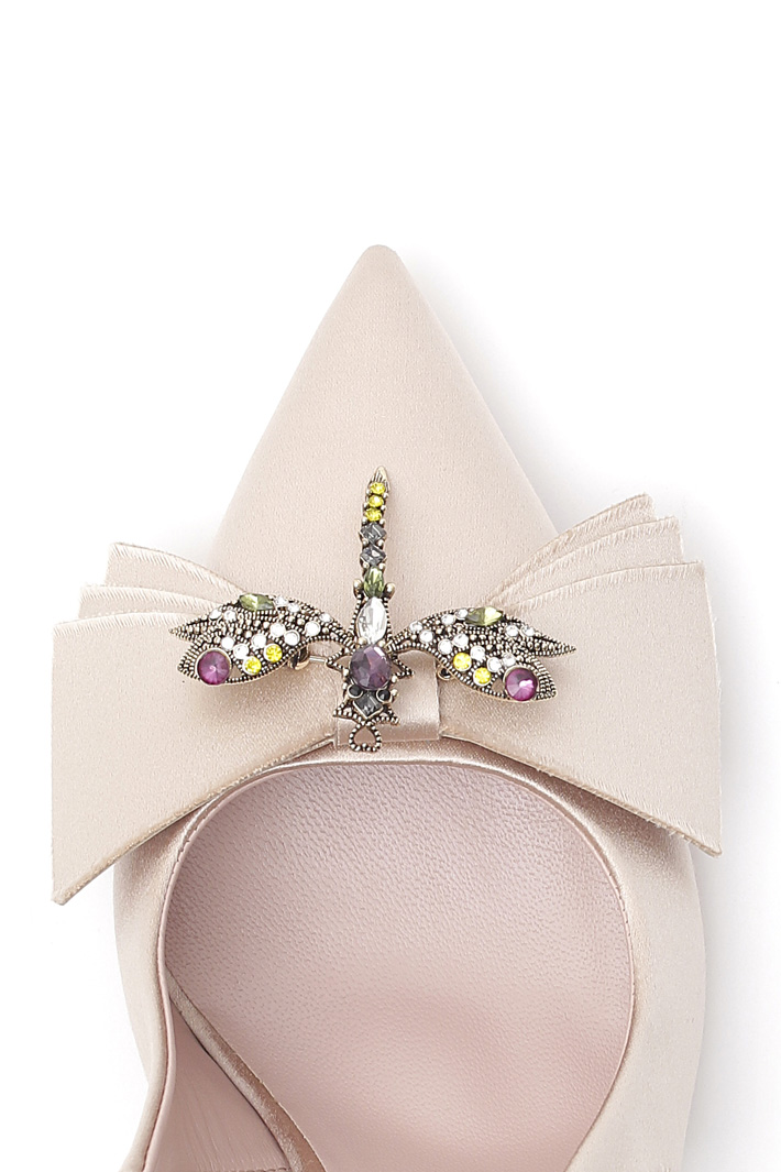 Satin sling back Diffusione Tessile Satin sling back Diffusione Tessile