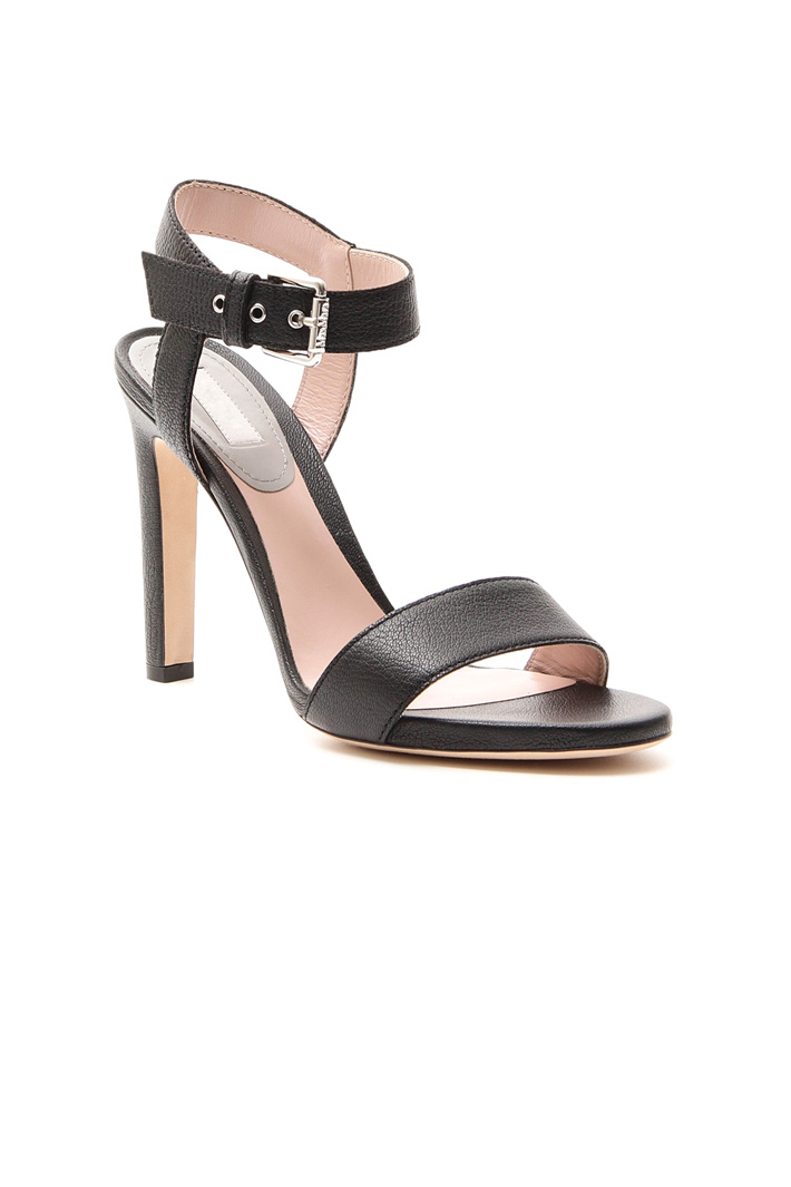 Tumbled leather sandals Diffusione Tessile Tumbled leather sandals Diffusione Tessile