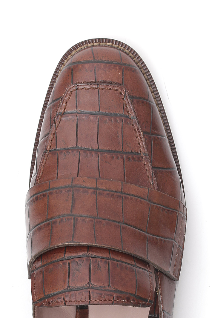 Sabot in pelle stampa cocco Intrend Sabot in pelle stampa cocco Intrend