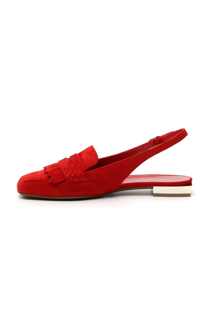 Mocassino slingback camoscio Intrend Mocassino slingback camoscio Intrend