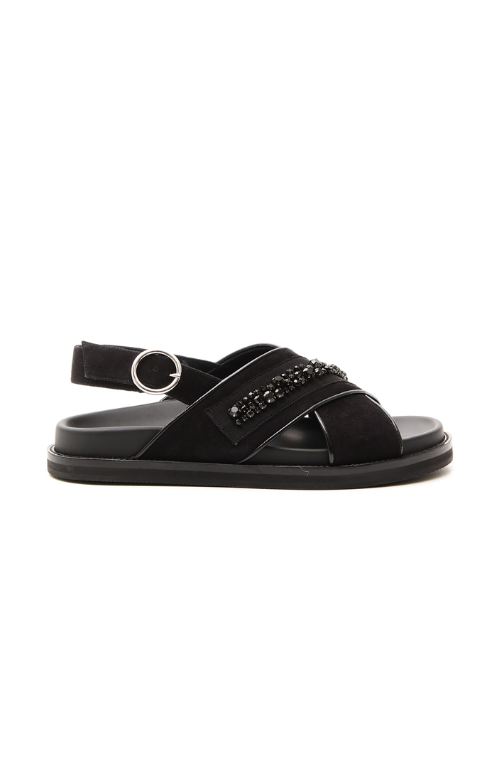 Sandalo con ricamo gioiello Intrend Sandalo con ricamo gioiello Intrend