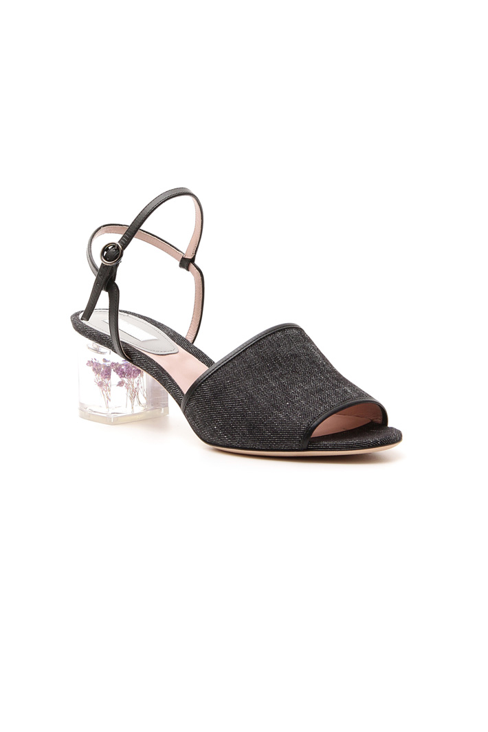 Sheer heel sandals Intrend Sheer heel sandals Intrend