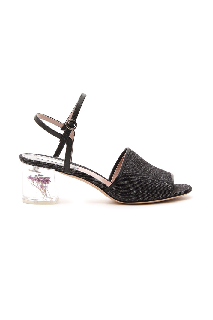 Sheer heel sandals Intrend Sheer heel sandals Intrend