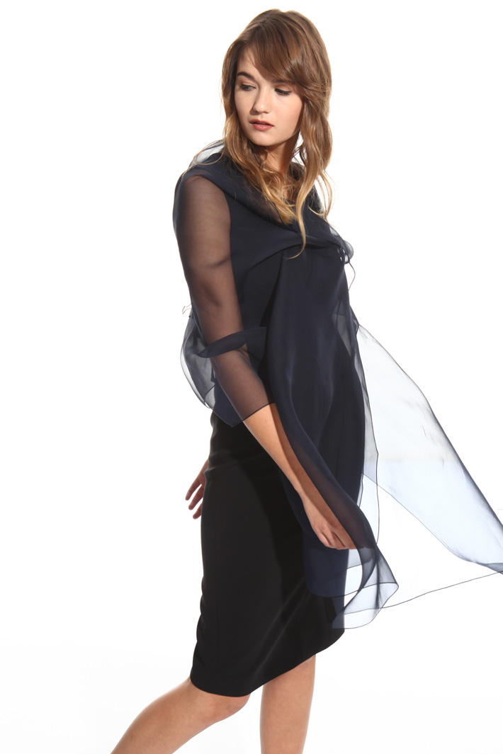 Silk organza stole Intrend Silk organza stole Intrend