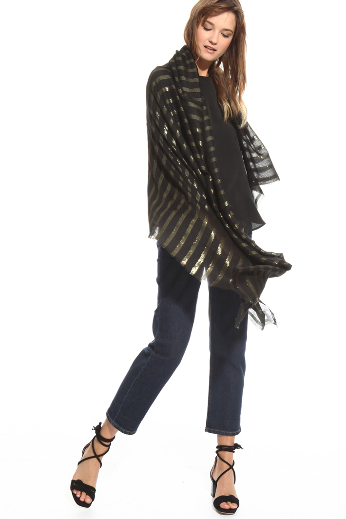 Lurex pattern stole Intrend Lurex pattern stole Intrend