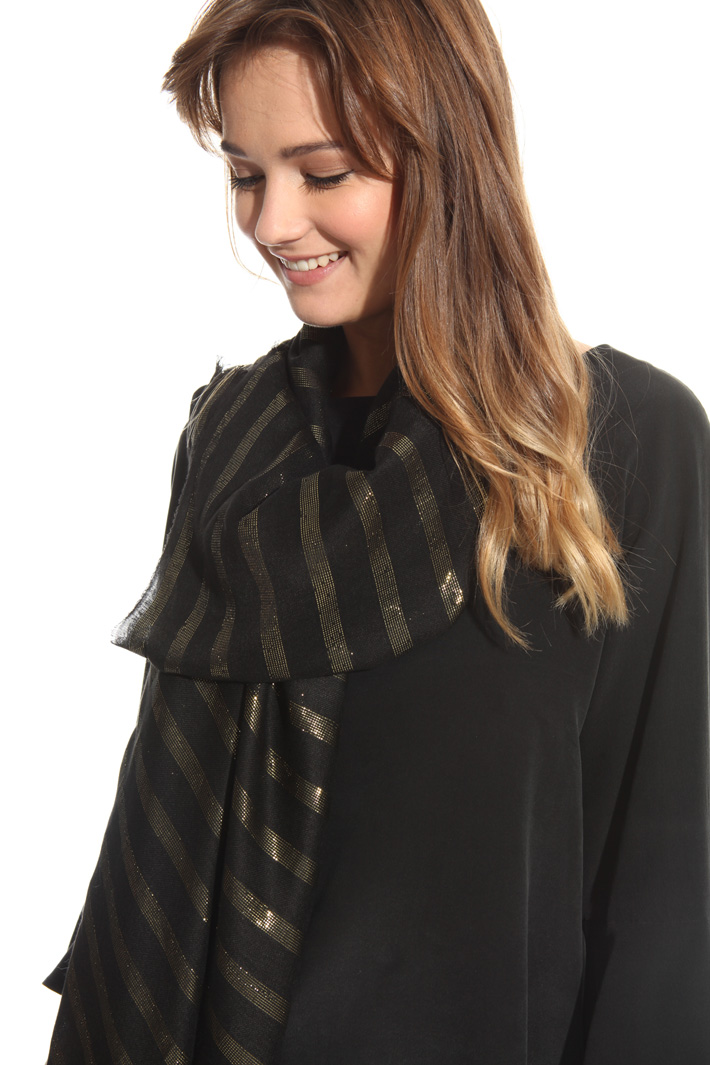 Lurex pattern stole Intrend Lurex pattern stole Intrend