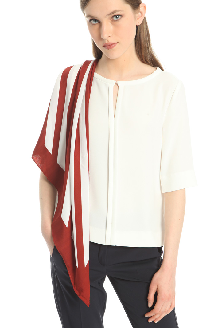 Foulard ampio stampato Intrend Foulard ampio stampato Intrend