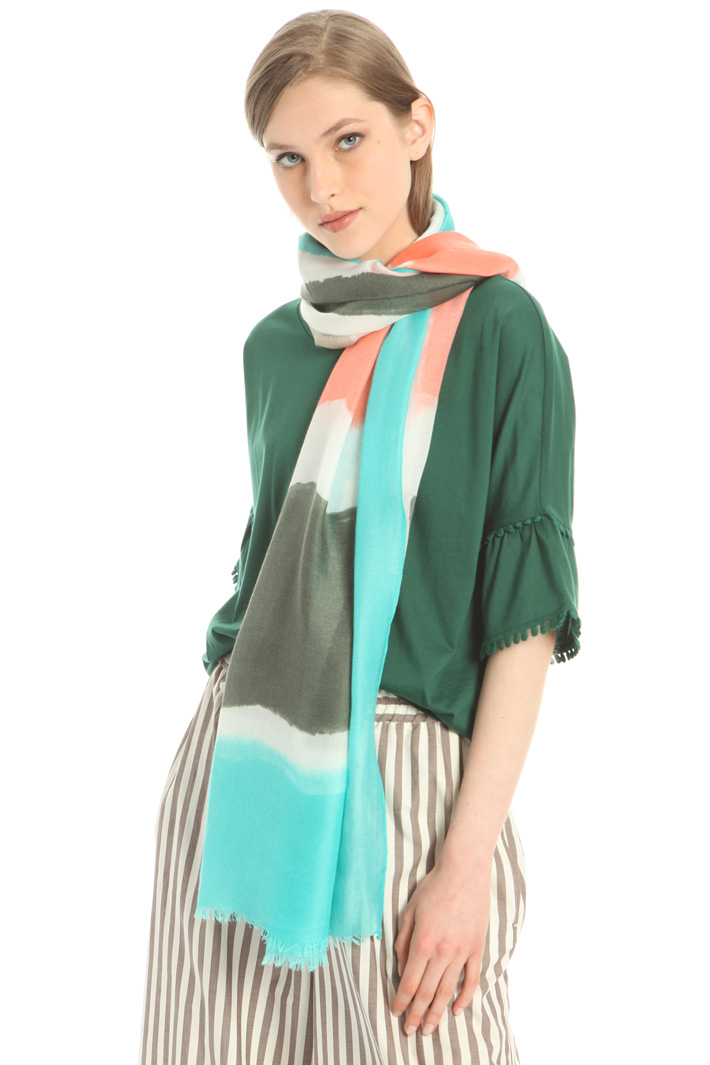 Soft printed scarf Intrend Soft printed scarf Intrend
