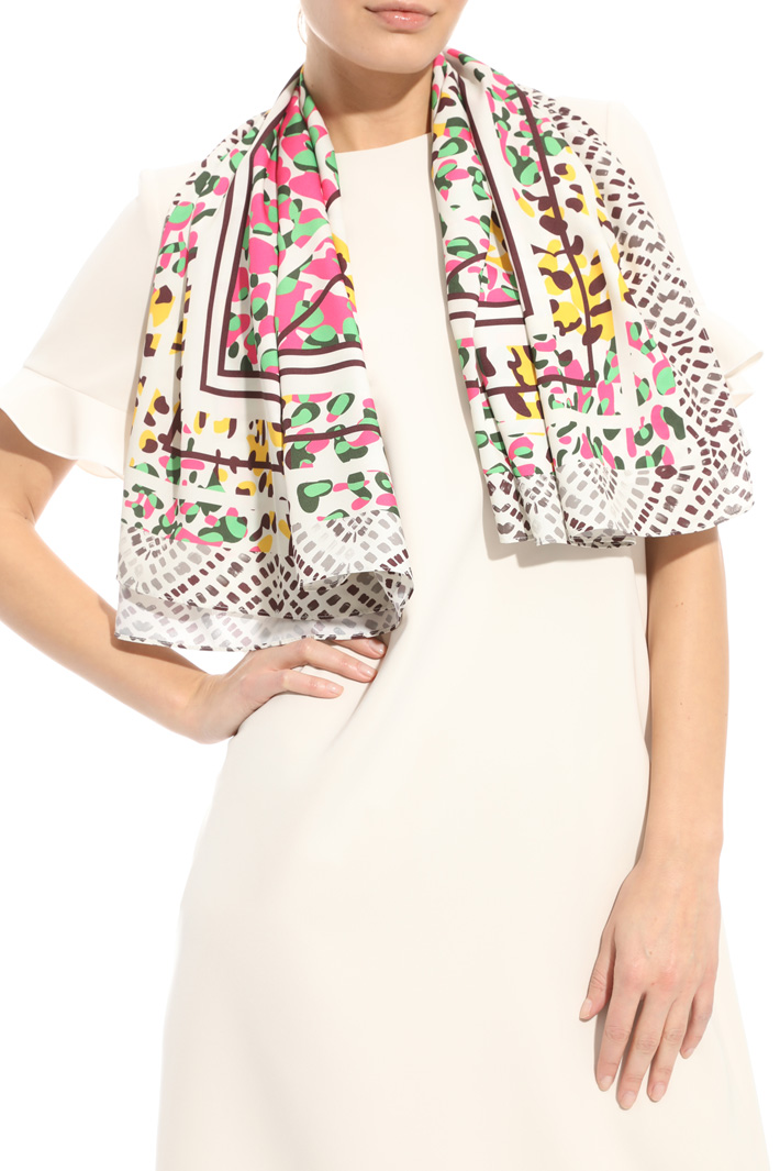 Stola in tessuto fluido crepe Intrend Stola in tessuto fluido crepe Intrend