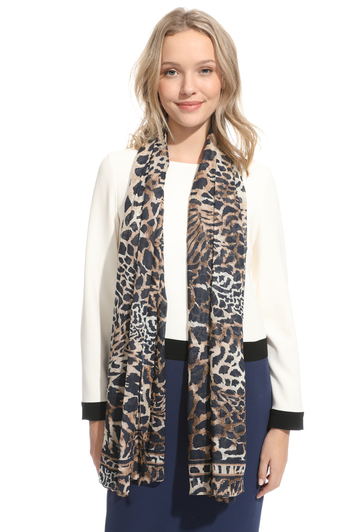 Oversized cotton stole Intrend Oversized cotton stole Intrend
