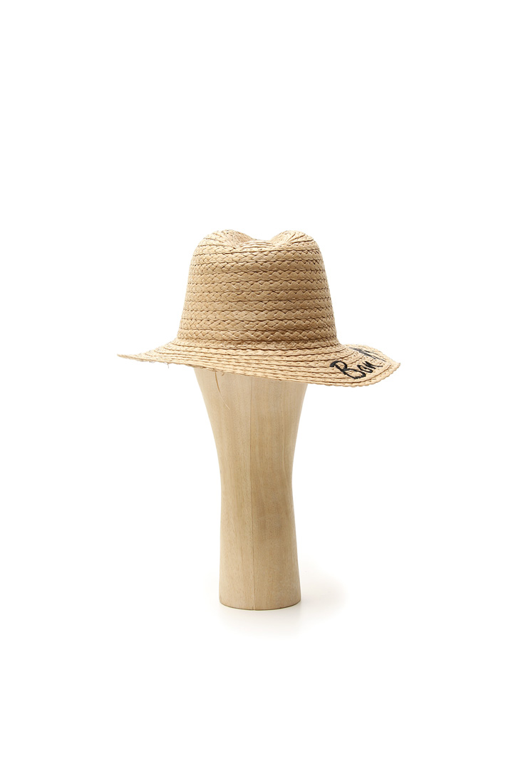 Embroidered fedora hat Intrend Embroidered fedora hat Intrend