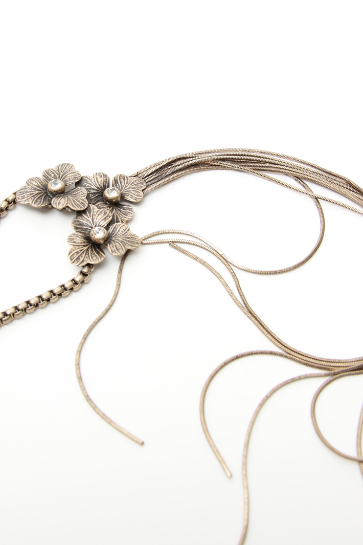 Rhinestone necklace Intrend Rhinestone necklace Intrend