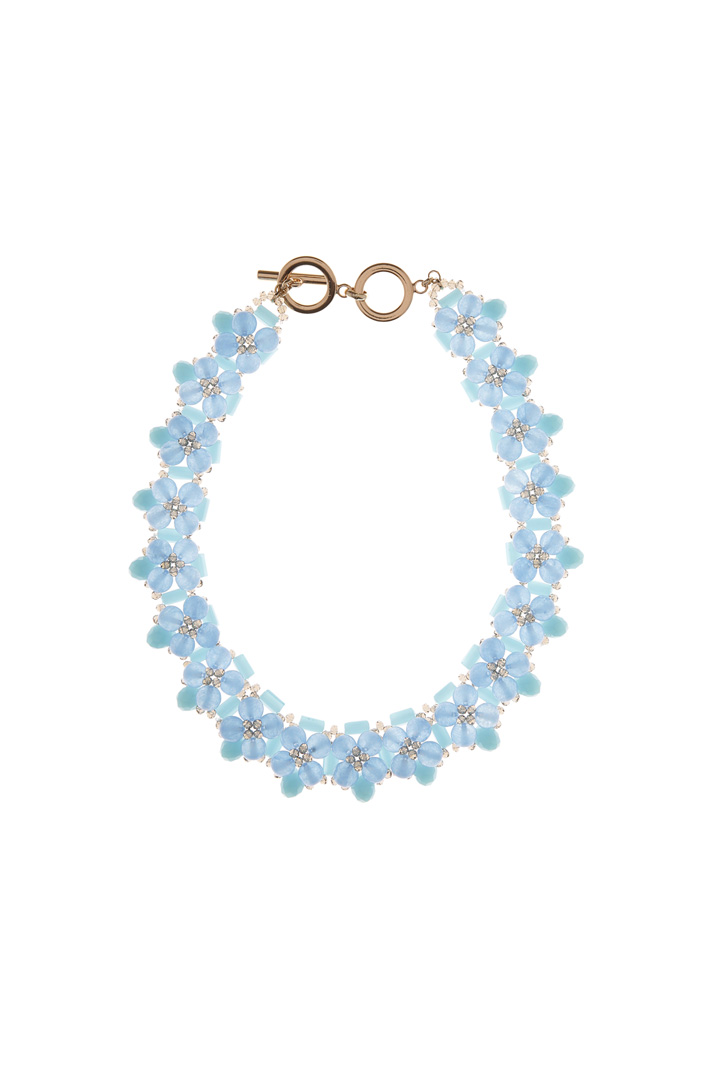 Necklace with glass stones Diffusione Tessile Necklace with glass stones Diffusione Tessile