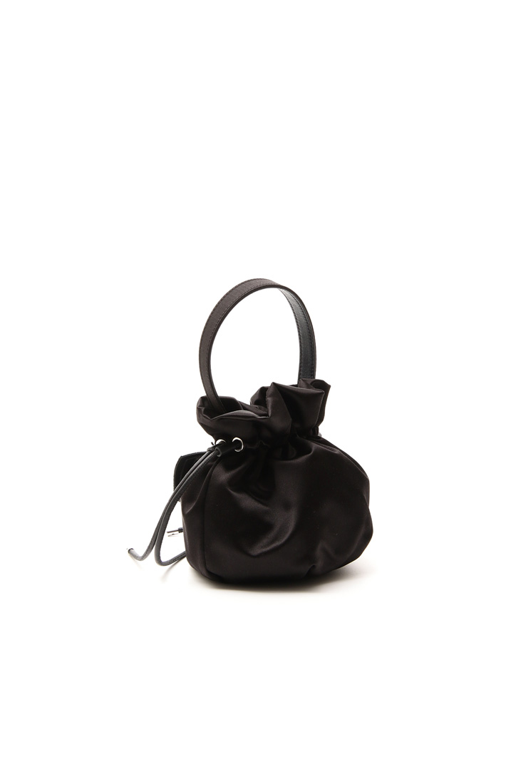 Sack-like bag in satin Diffusione Tessile Sack-like bag in satin Diffusione Tessile