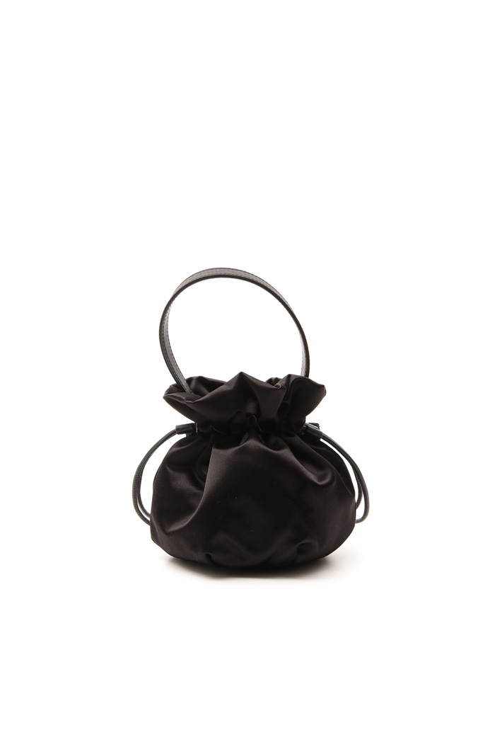Sack-like bag in satin Diffusione Tessile Sack-like bag in satin Diffusione Tessile