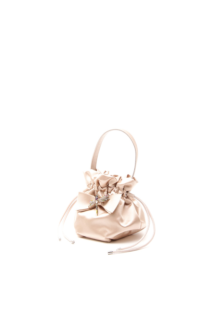 Sack-like bag in satin Diffusione Tessile Sack-like bag in satin Diffusione Tessile
