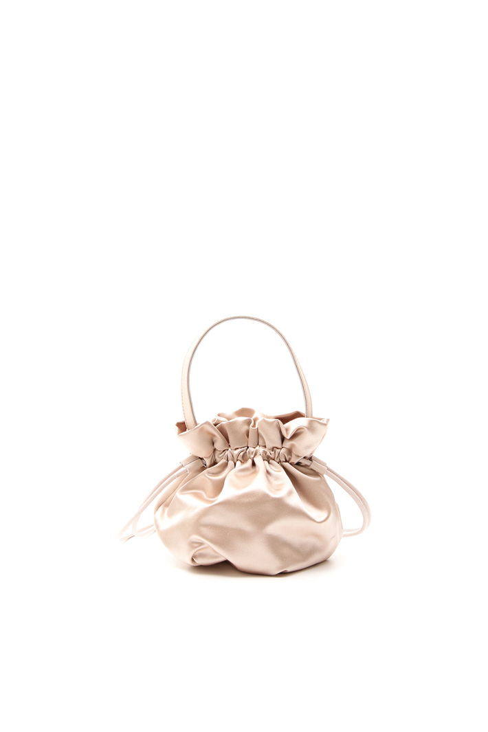 Sack-like bag in satin Diffusione Tessile Sack-like bag in satin Diffusione Tessile