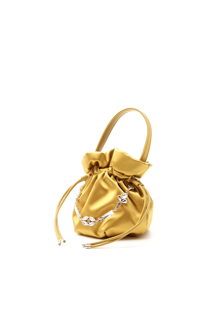 Small bag with jewel detail Diffusione Tessile Small bag with jewel detail Diffusione Tessile