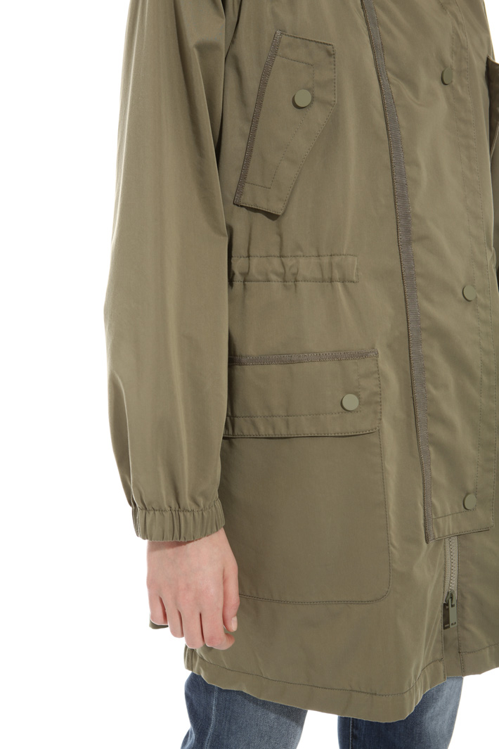 Feather detail parka Intrend Feather detail parka Intrend
