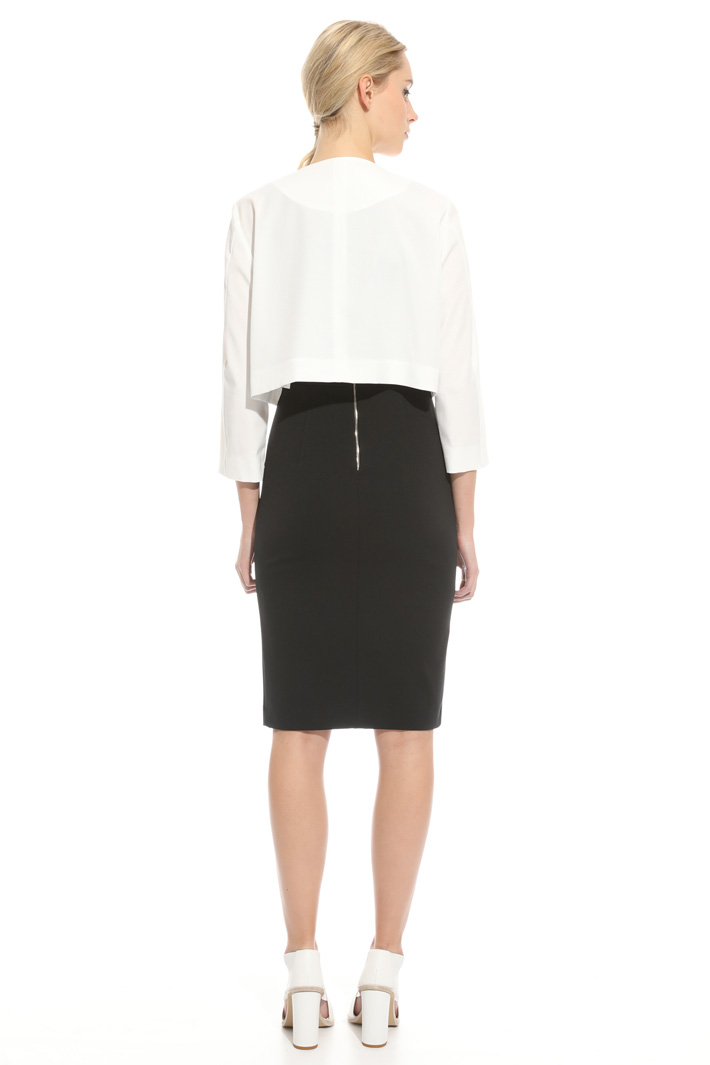 Stretch faille bolero jacket Intrend Stretch faille bolero jacket Intrend