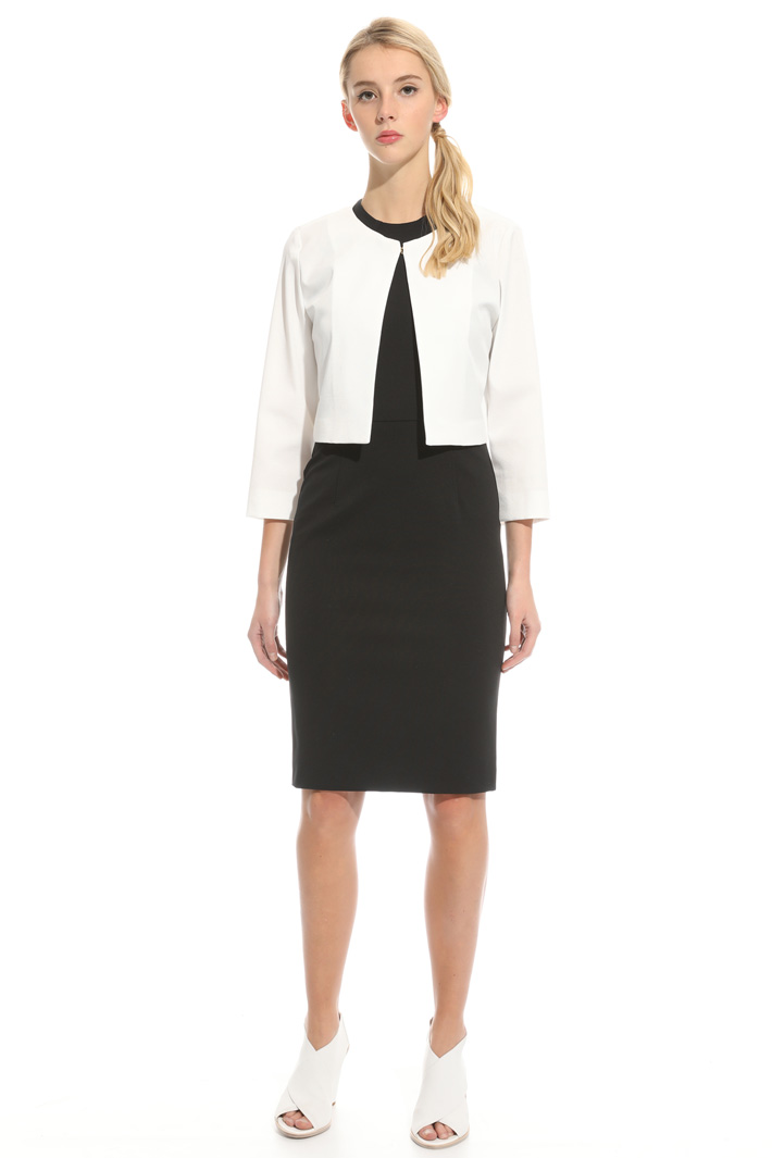 Stretch faille bolero jacket Intrend Stretch faille bolero jacket Intrend