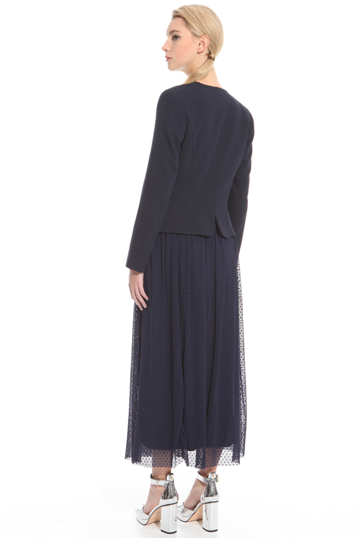 Double elastic fabric jacket Intrend Double elastic fabric jacket Intrend