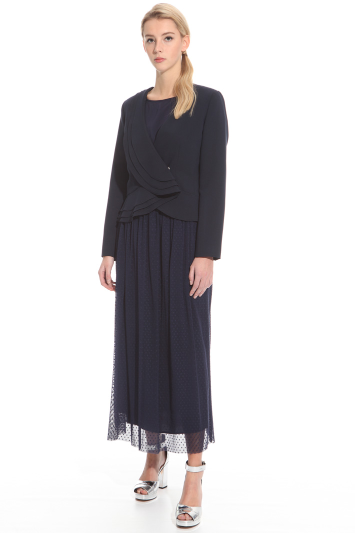 Double elastic fabric jacket Intrend Double elastic fabric jacket Intrend